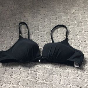 Bathing suit two piece skirt bottom black